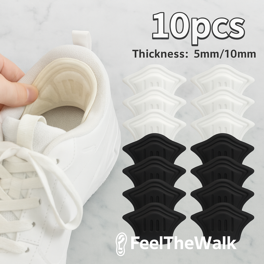 HeelGuard Comfort Pads - 5 Pairs