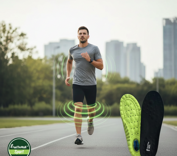 Gel-Activated Sport Insoles